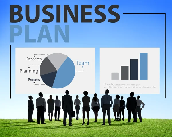 Business Plan Planning Concept — Stock Photo, Image