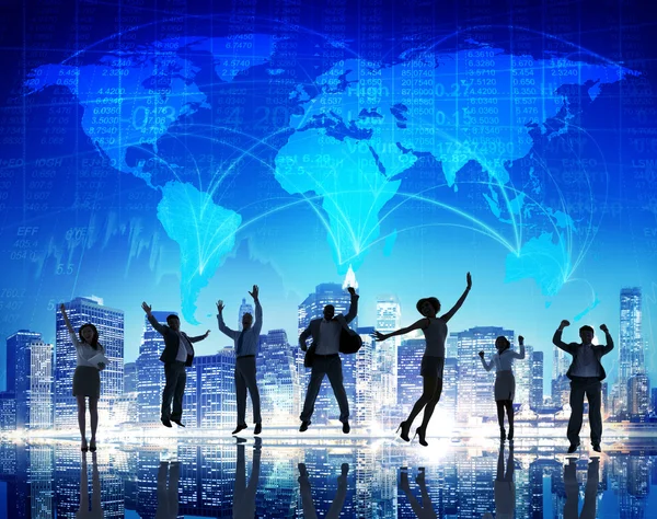 Global Business Team Konzept — Stockfoto
