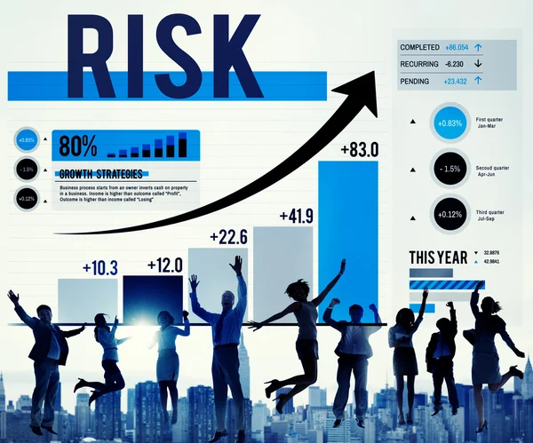 Sicherheitskonzept für Risiken — Stockfoto