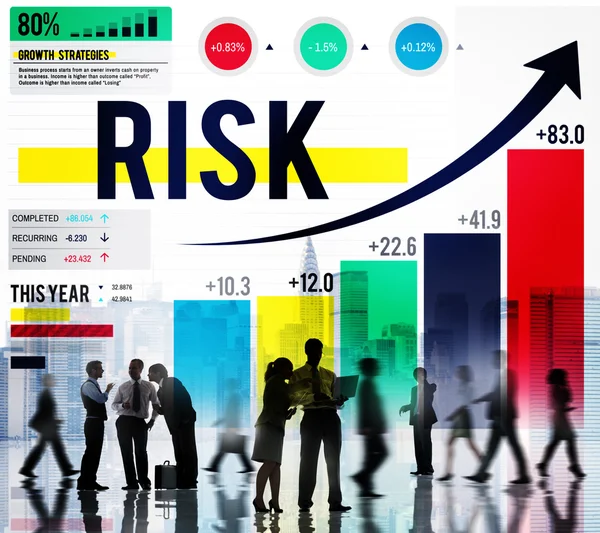 Concepto de gestión de la protección de riesgos — Foto de Stock