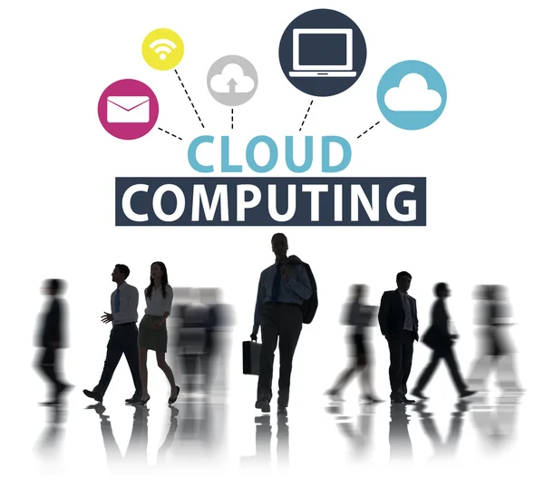 Cloud Computing Concept — Stock Photo, Image