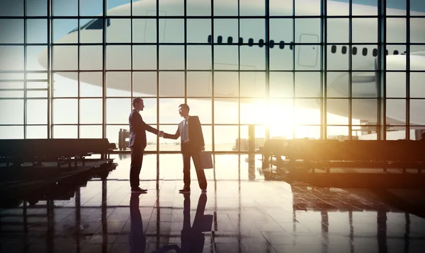 Internationaler Flughafen Business Travel Flughafen Terminal Konzept — Stockfoto