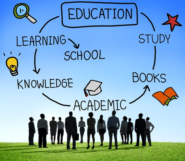 Educación Conocimiento Concepto — Foto de Stock