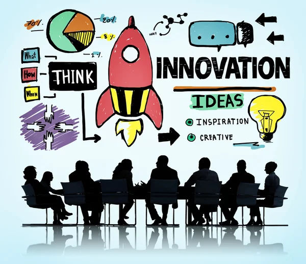 Innovationsbegreppet Business Plan strategi — Stockfoto