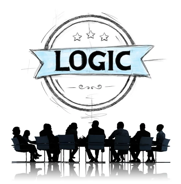 Logica logische Concept — Stockfoto