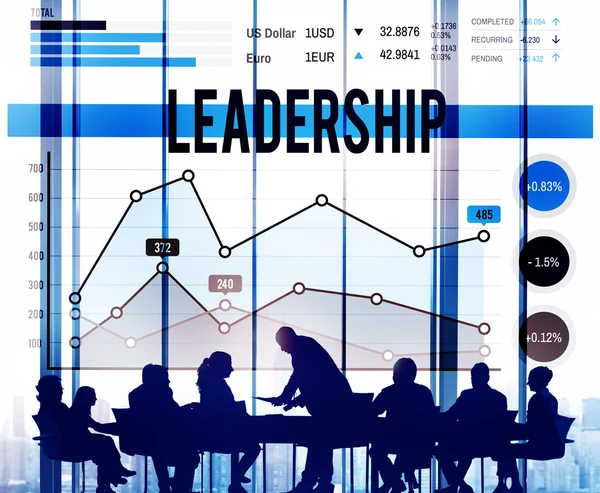 Vezető vezetői koncepció — Stock Fotó