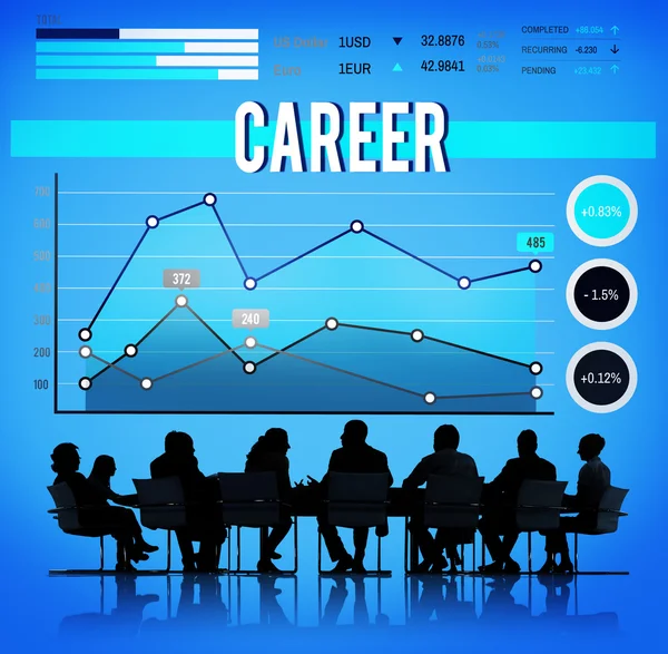 Carriera Job Business Concept — Foto Stock