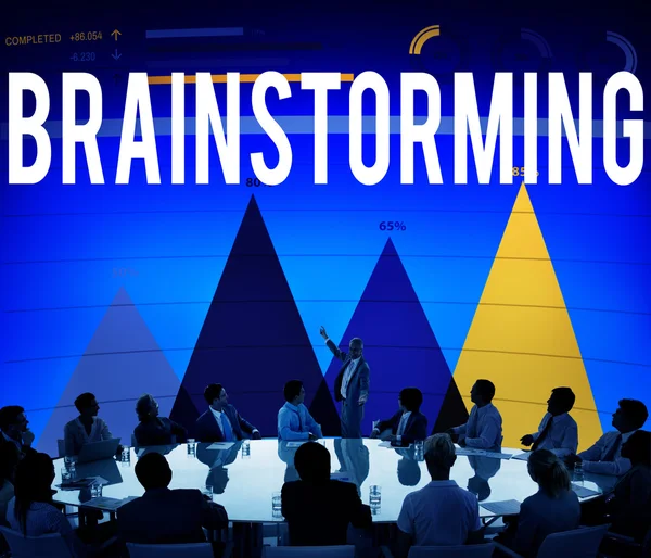 Brainstormen strategie concept — Stockfoto