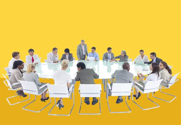 Business mensen vergadering discussie Concept — Stockfoto