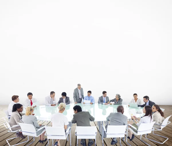 Business People Meeting Concetto di discussione — Foto Stock