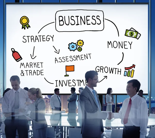 Business groei investeringen Concept — Stockfoto