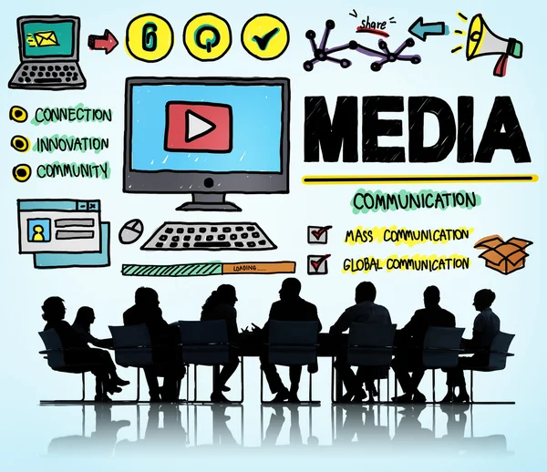 Media Devices Concept — Stock Photo, Image