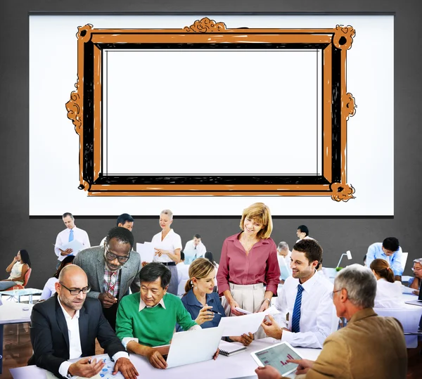 Photo frame konceptet — Stockfoto