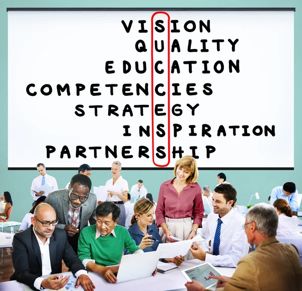 Success Strategy Vision Concept — Fotografie, imagine de stoc