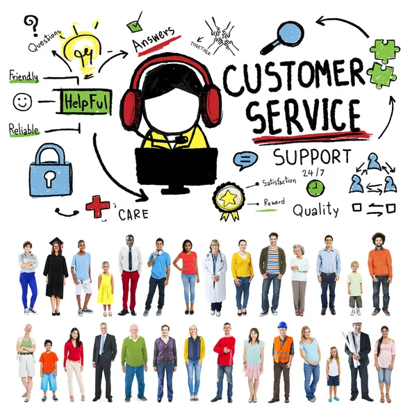 Customer Service Concept — Stock Photo, Image