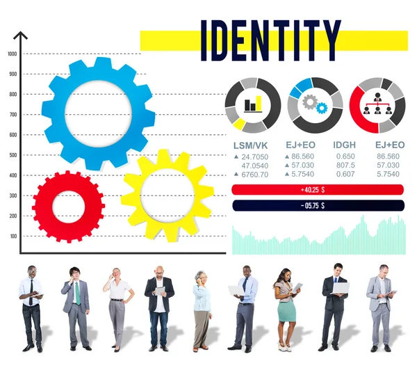 Identity Trademark Concept — Stock Photo, Image