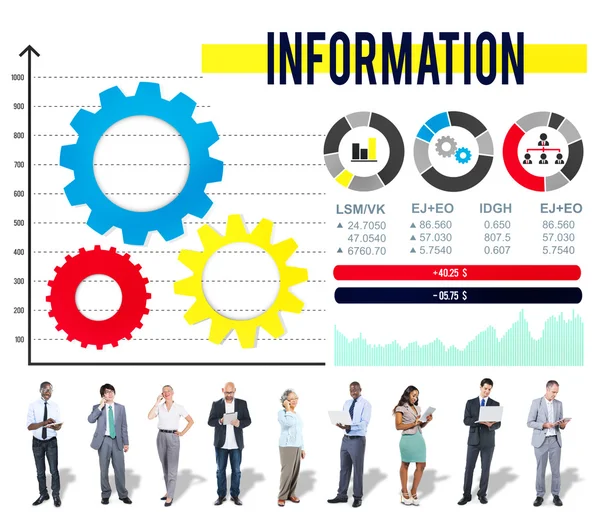 Πληροφορίες επικοινωνίας έννοια — Φωτογραφία Αρχείου