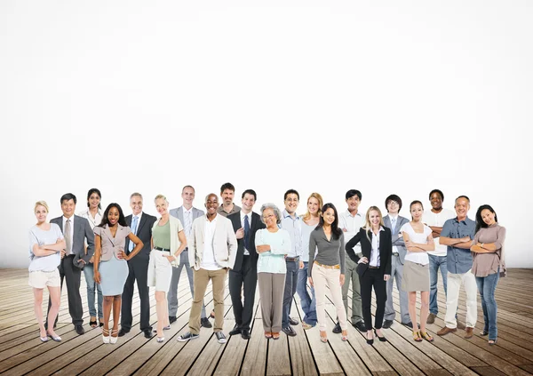 Concepto de unión de conexión de equipo — Foto de Stock