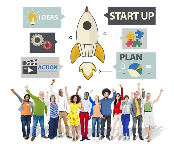 Startup Innovation Success Concept — Stock Photo, Image