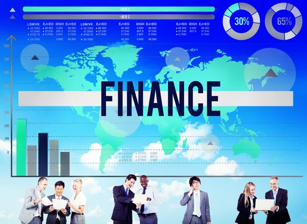 Concetto Finance Business — Foto Stock