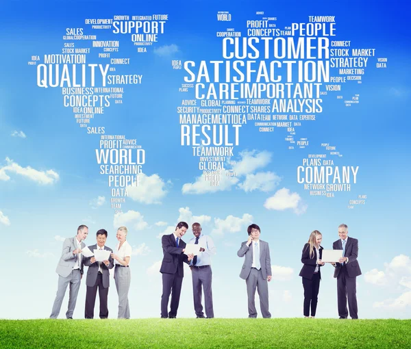 Customer Quality Service Concept — Stock Photo, Image