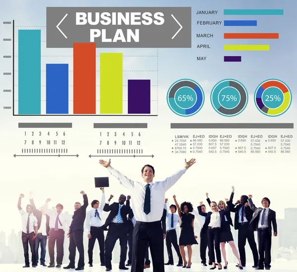 Business plan Concept — Stock Photo, Image