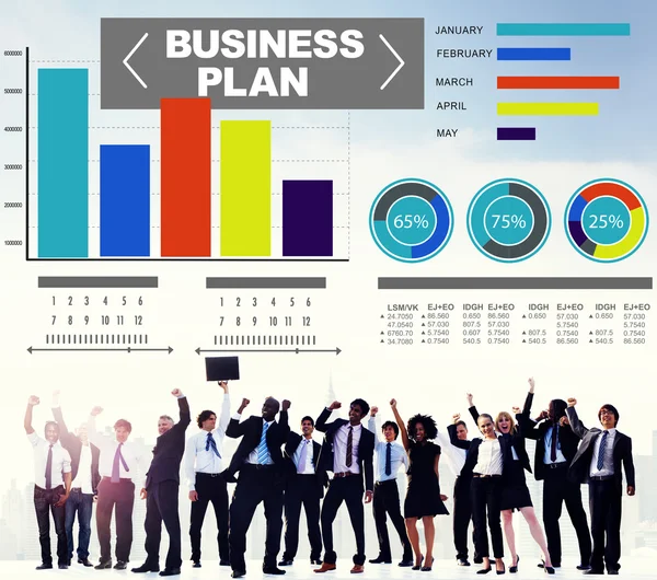 Plan de negocios Bar Information Concept —  Fotos de Stock