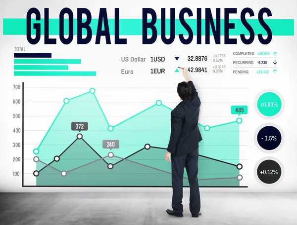 Globales Geschäftskonzept — Stockfoto