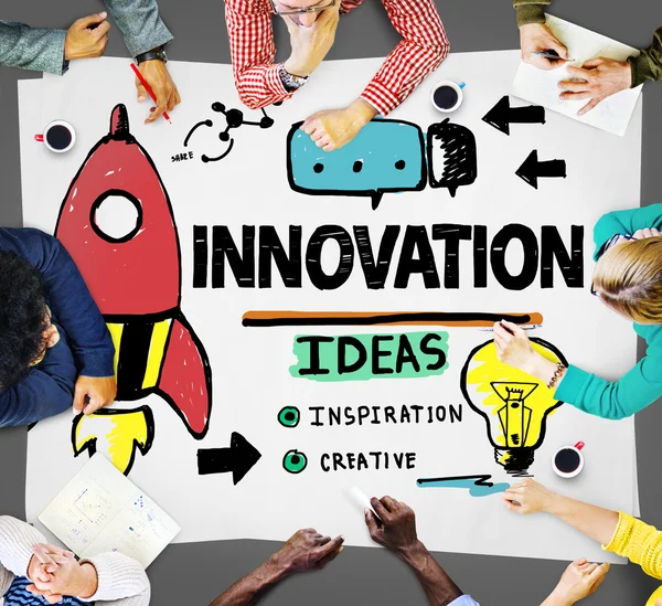 Innovationsbegreppet Business Plan — Stockfoto