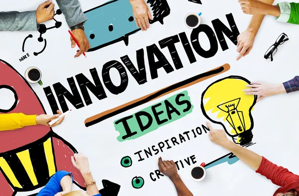 Concept du plan d'entreprise Innovation — Photo