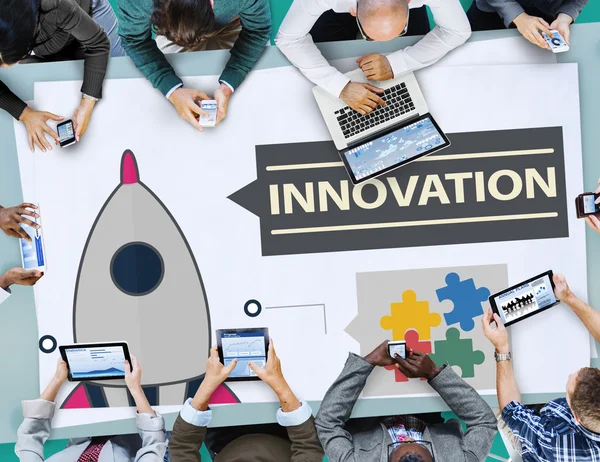 Innovation Start-up Erfolgskonzept — Stockfoto
