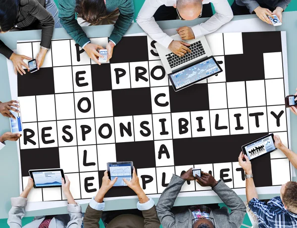 Social Responsibility Reliability Concept — Stock Photo, Image