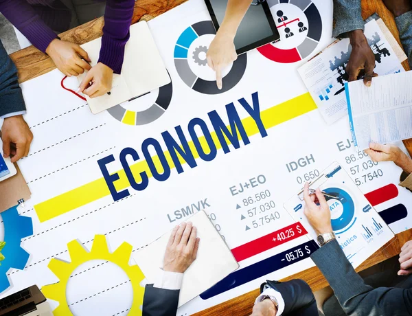 Economia Business Concept — Foto Stock