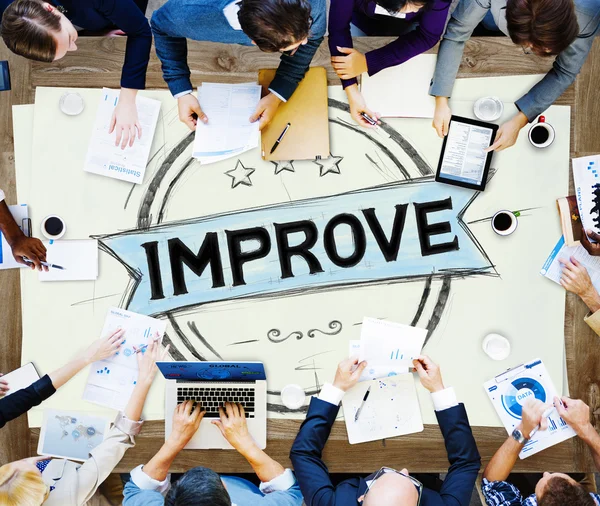 Verbetering van de motivatie innovatieconcept — Stockfoto