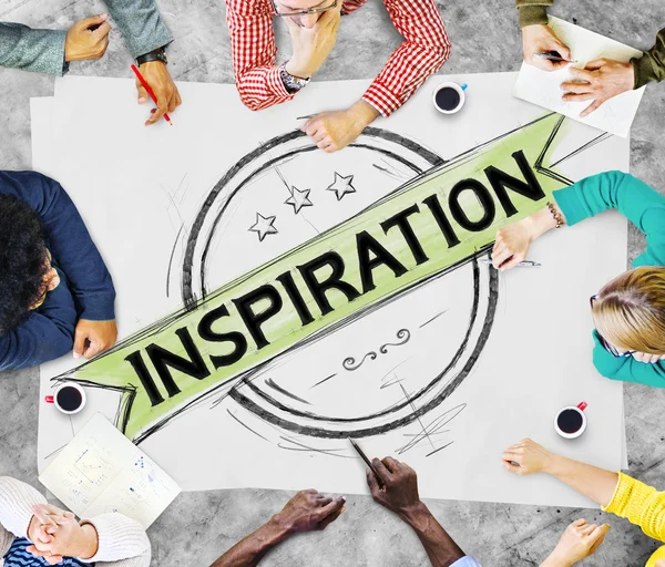 Inspiratie motivatie Concept — Stockfoto