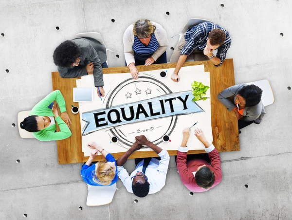 Equality Discrimination Concept — Stock Photo, Image