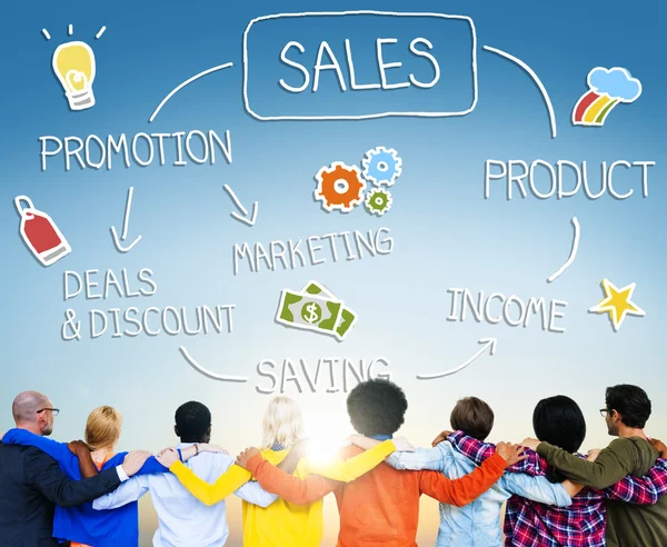 Sales Discount Commerce Concept — Stock Photo, Image