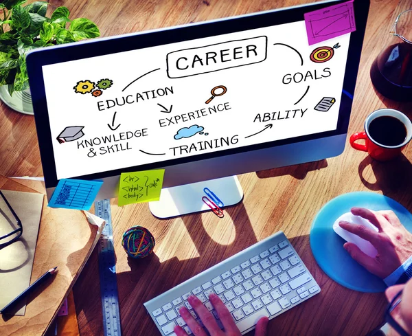 Career Job  Concept — Stock Photo, Image