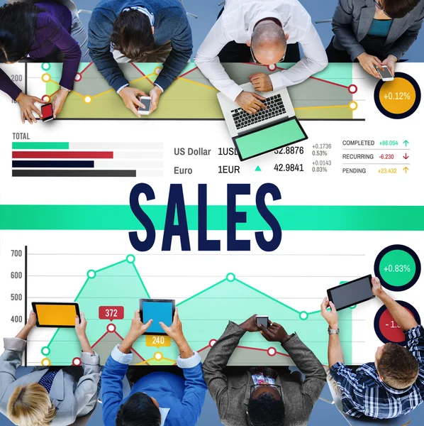 Concetto di Sales Marketing — Foto Stock