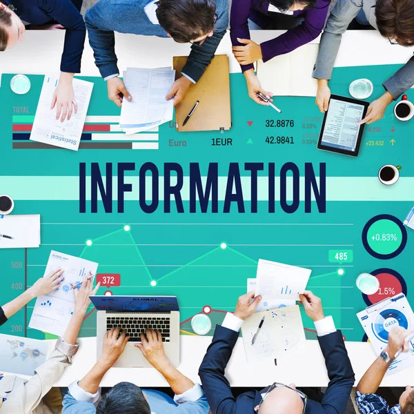 Information Data  Concept — Stock Photo, Image