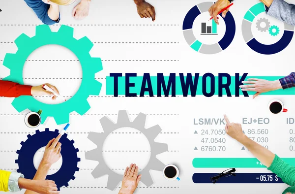 Team Teamwork Concept — Stock Photo, Image