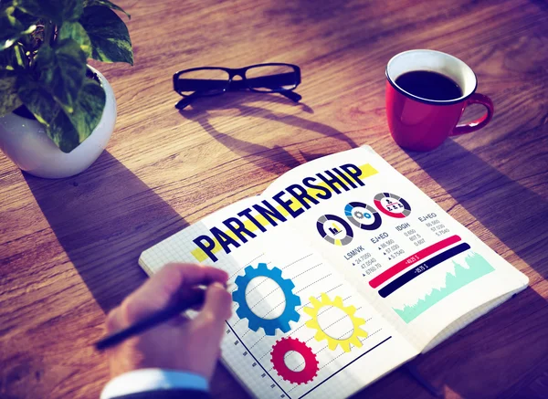 Partnership Collaboration  Concept — Stock Photo, Image