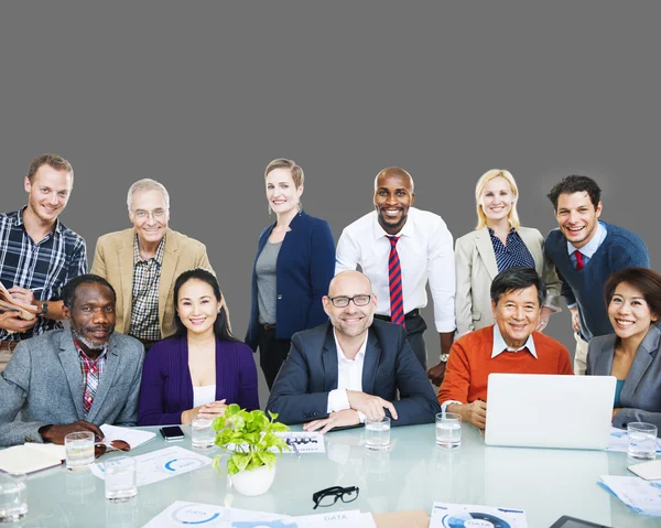 Business People Collegamento di squadra — Foto Stock