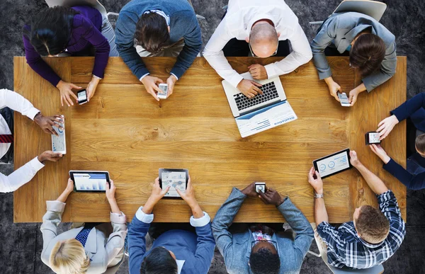 Concepto de tecnología de comunicación — Foto de Stock