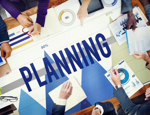 Planning strategie idee Concept — Stockfoto