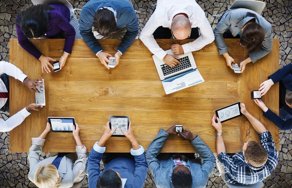 Concepto de tecnología de comunicación — Foto de Stock