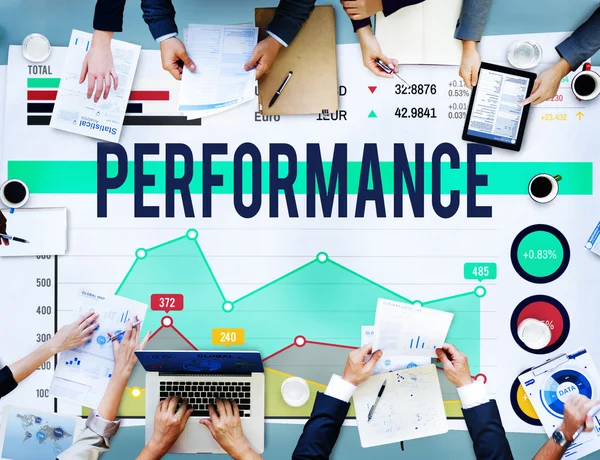Concepto de eficiencia en el rendimiento —  Fotos de Stock