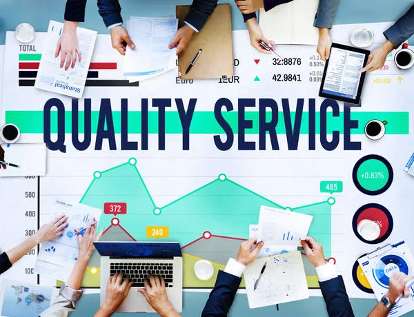 Kwaliteit dienstverleningsconcept — Stockfoto