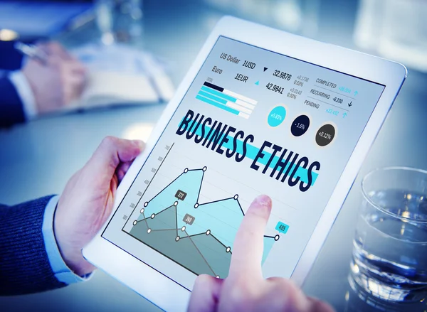 Business ethics Concept — Stock Photo, Image