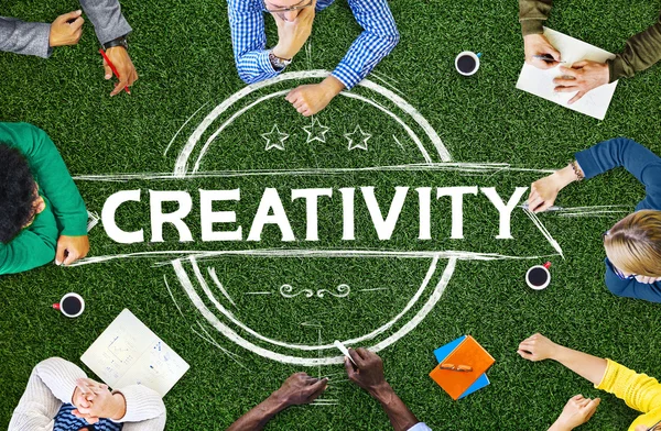Ideias de Criatividade Conceito de Inovação — Fotografia de Stock